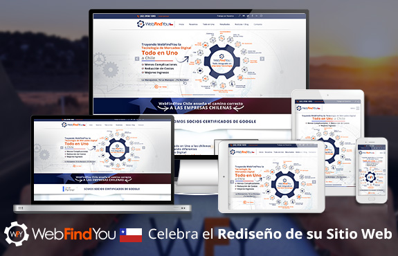 WebFindYou Chile Celebra el Rediseo de su Sitio Web