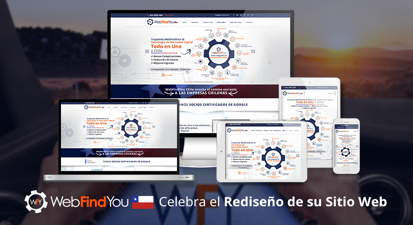 WebFindYou Chile Celebra el Rediseo de su Sitio Web