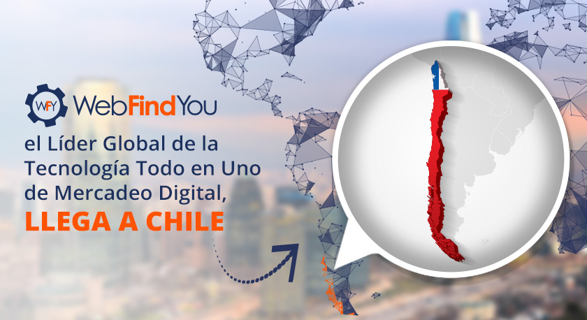 WebFindYou, Lder Global de la Tecnologa Todo en Uno Llega a Chile