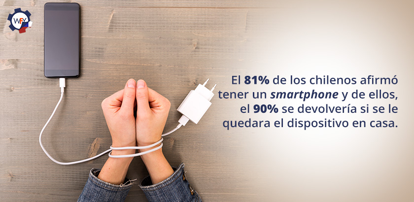 El 81% de los chilenos afirm tener un smartphone