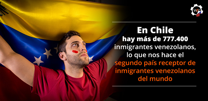 Chile es el Segundo País Receptor de Inmigrantes Venezolanos del Mundo