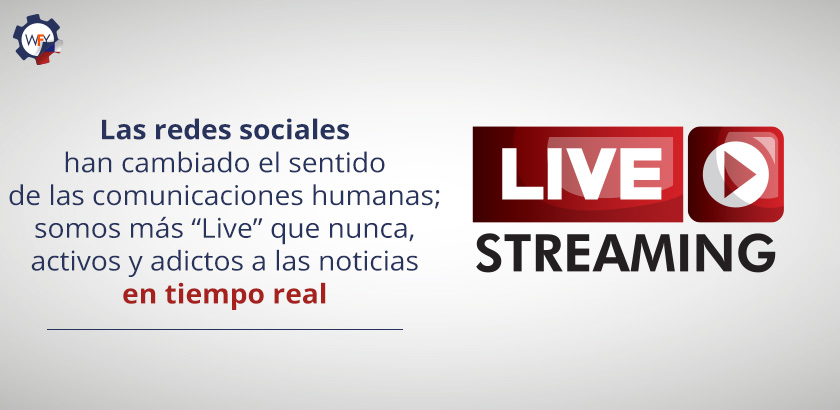 Somos más Live Que Nunca, Activos y Adictos al Tiempo Real Somos más Live Que Nunca, Activos y Adictos al Tiempo Real