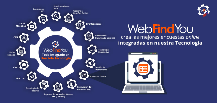 WebFindYou Disea Las Mejores Encuestas Online