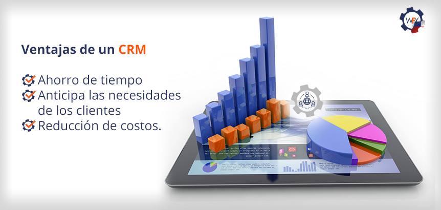 Ventajas CRM: Ahorro de Tiempo, Anticipa las Necesidades de los Clientes, Reduccin de Costos