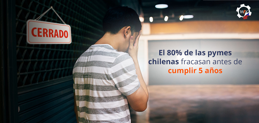 El 80% de Las Pymes en Chile Fracasan Antes de Cumplir 5 Aos