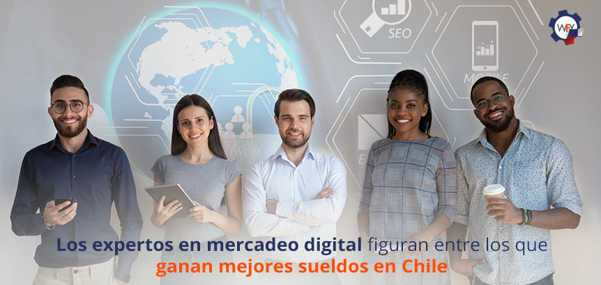 Expertos en Mercadeo Digital Figuran Entre los que Ganan Mejores Sueldos en Chile