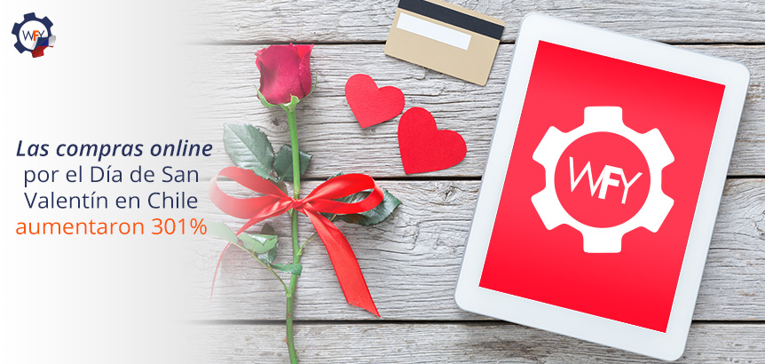 Las Compras Online Por el Día de San Valentín en Chile Aumentaron 301%