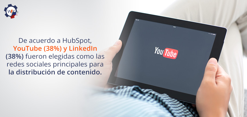 YouTube y LinkedIn Son las Redes Sociales Favoritas Para Distribución de Contenido en Chile