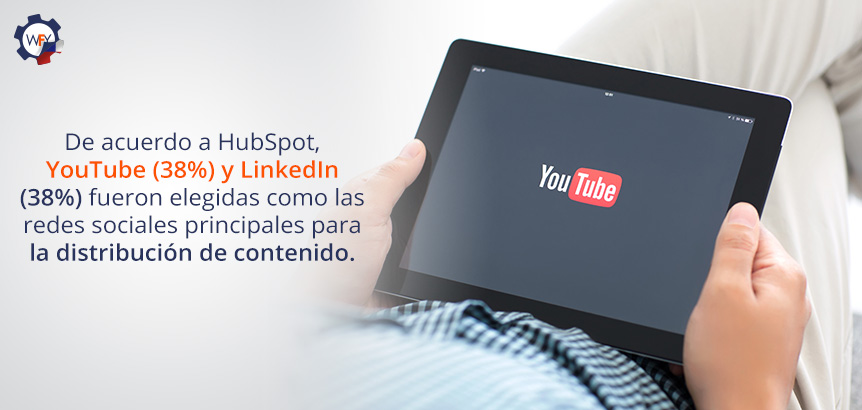 YouTube y LinkedIn Son las Redes Sociales Favoritas Para Distribucin de Contenido en Chile