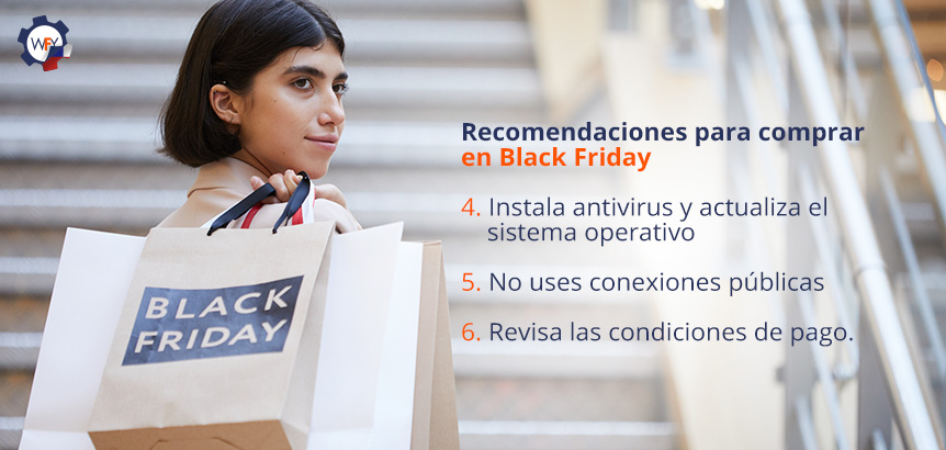 Recomendaciones Para Comprar en Black Friday: Instala Antivirus, No Uses Conexiones Públicas, Revisa Condiciones de Pago