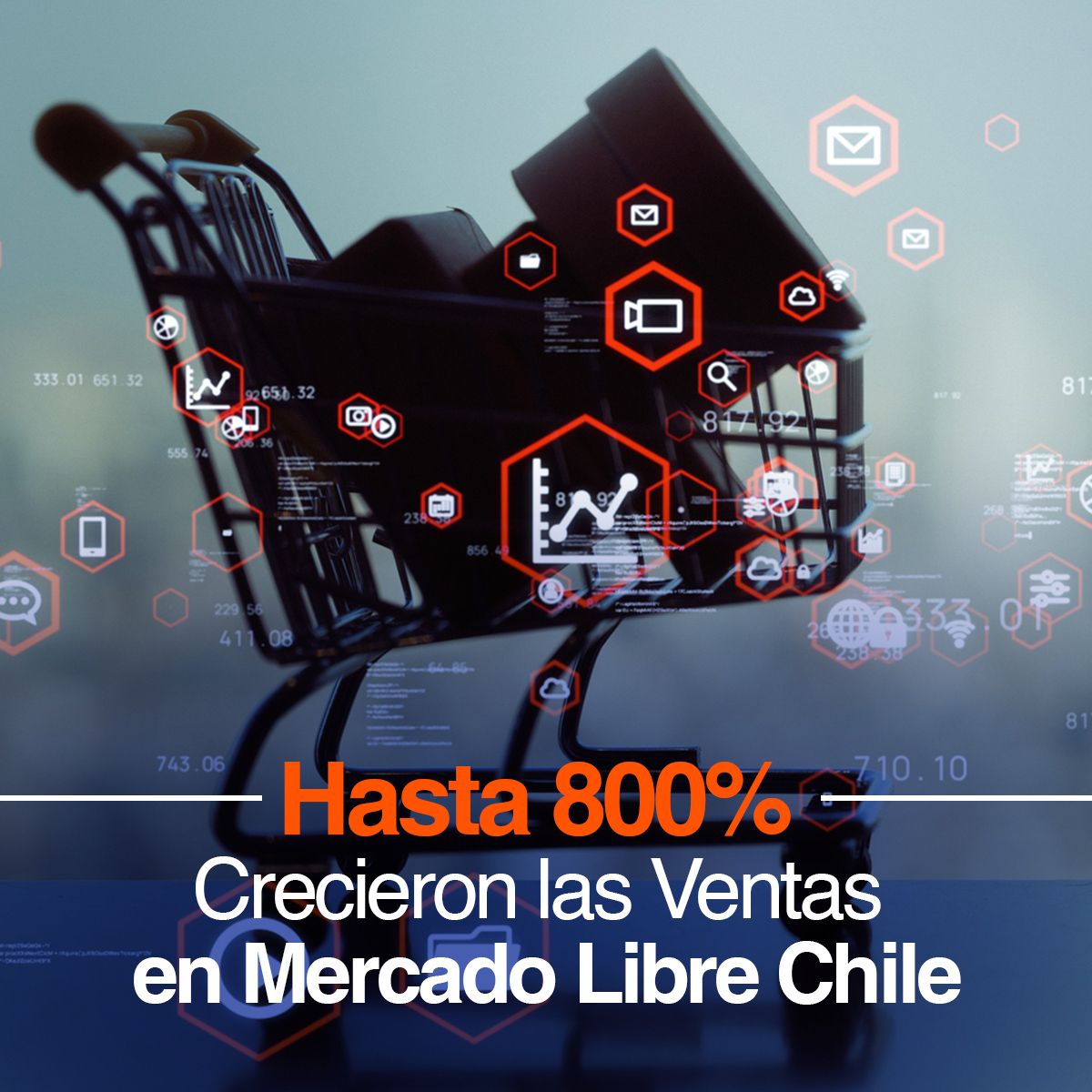 Hasta 800% Crecieron las Ventas en Mercado Libre Chile