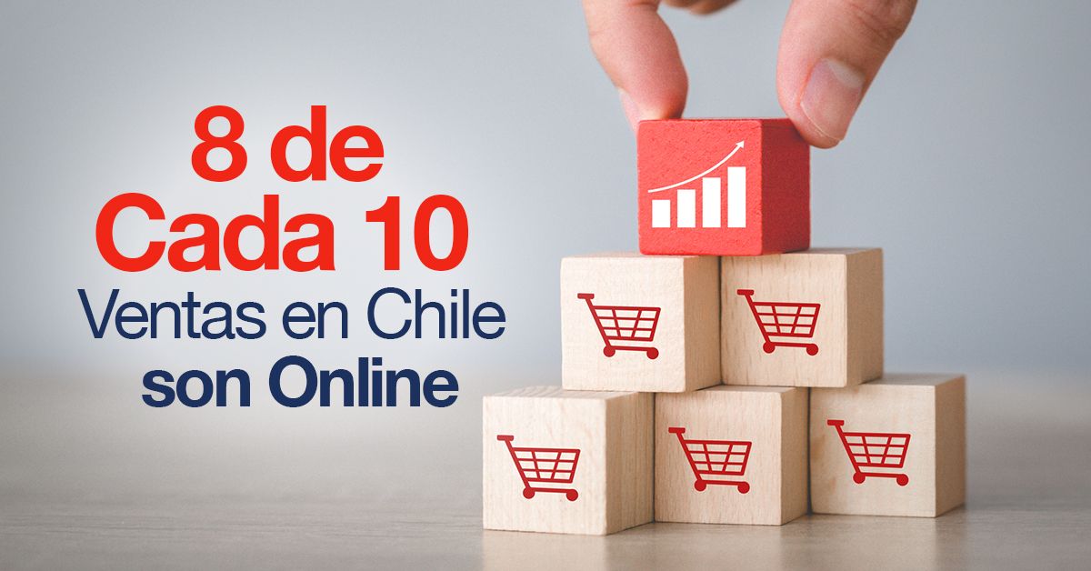 8 de Cada 10 Ventas en Chile son Online