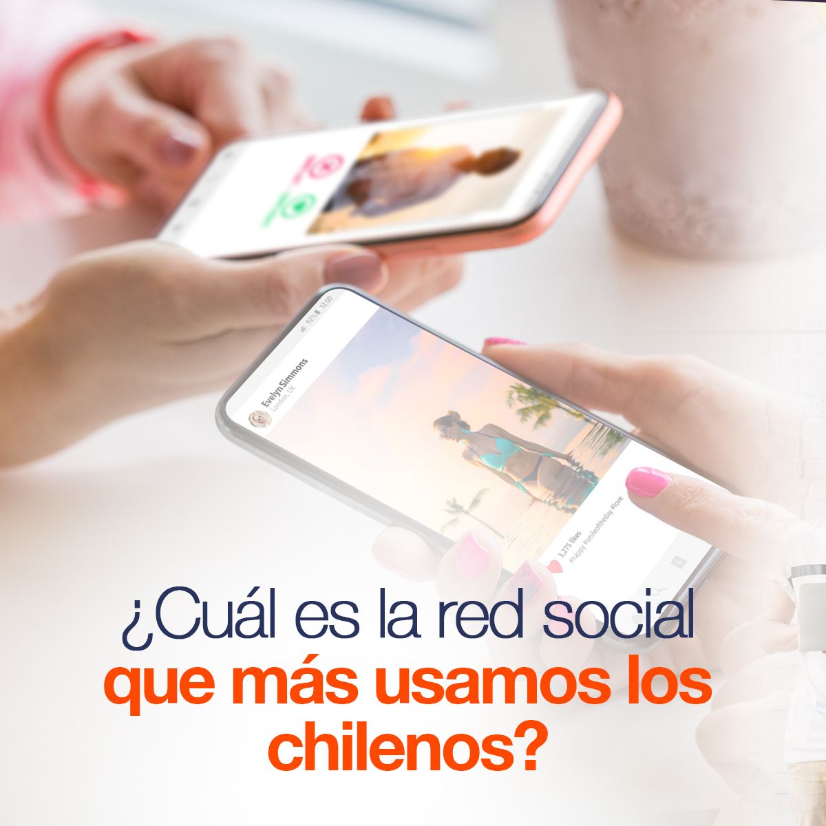 ¿Cuál es la red social que más están usando los chilenos?