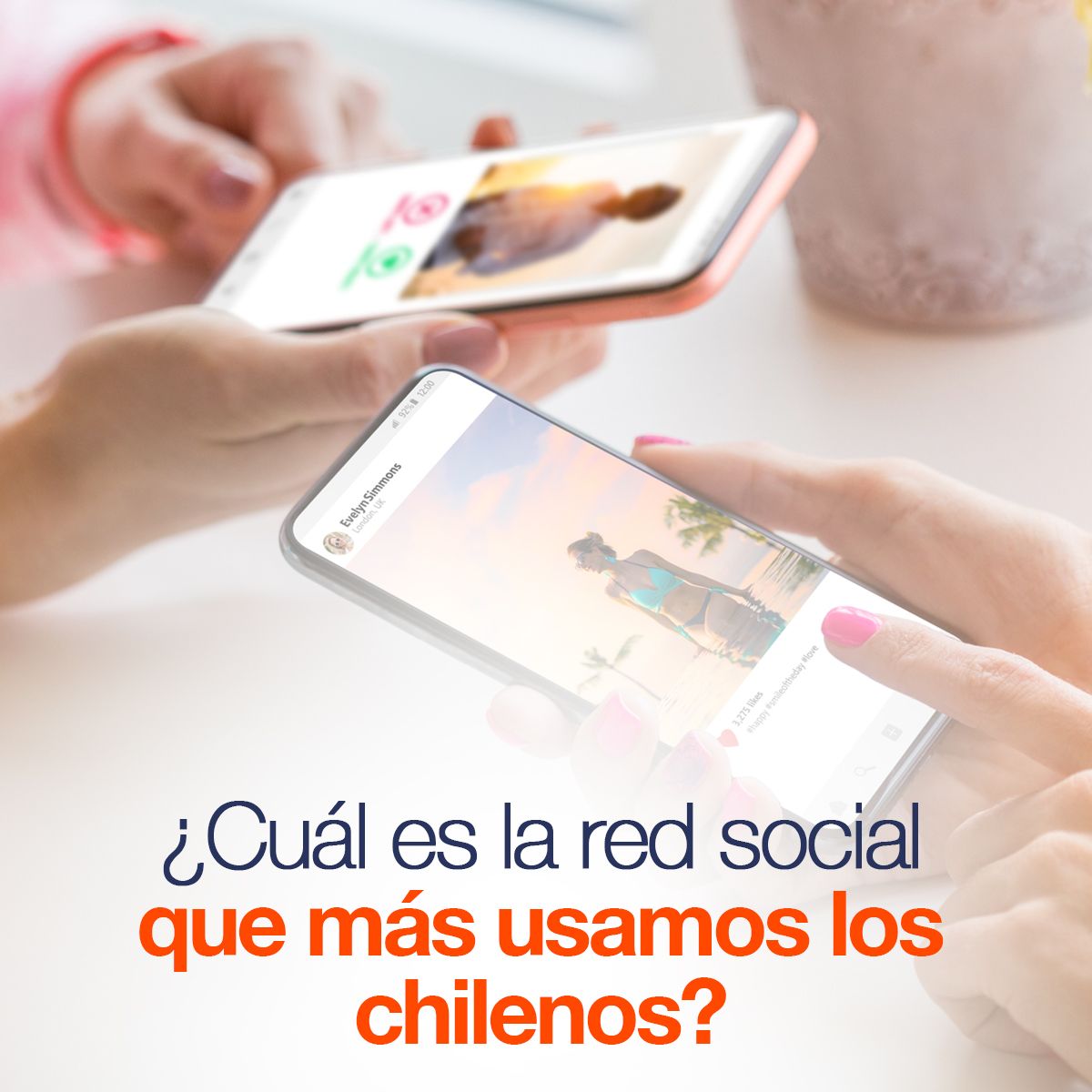 ¿Cuál es la red social que más están usando los chilenos?