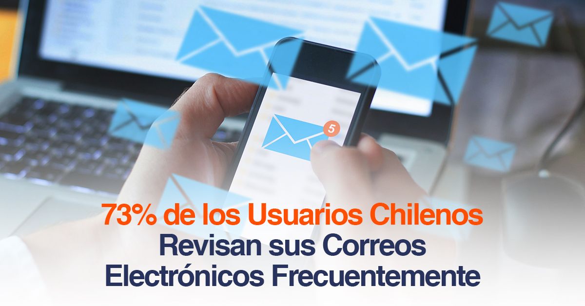 73% de los Usuarios Chilenos Revisan sus Correos Electrónicos Frecuentemente