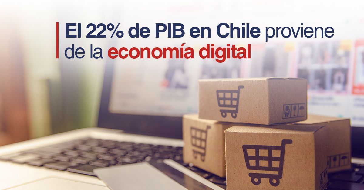 El 22% de PIB en Chile proviene de la economía digital