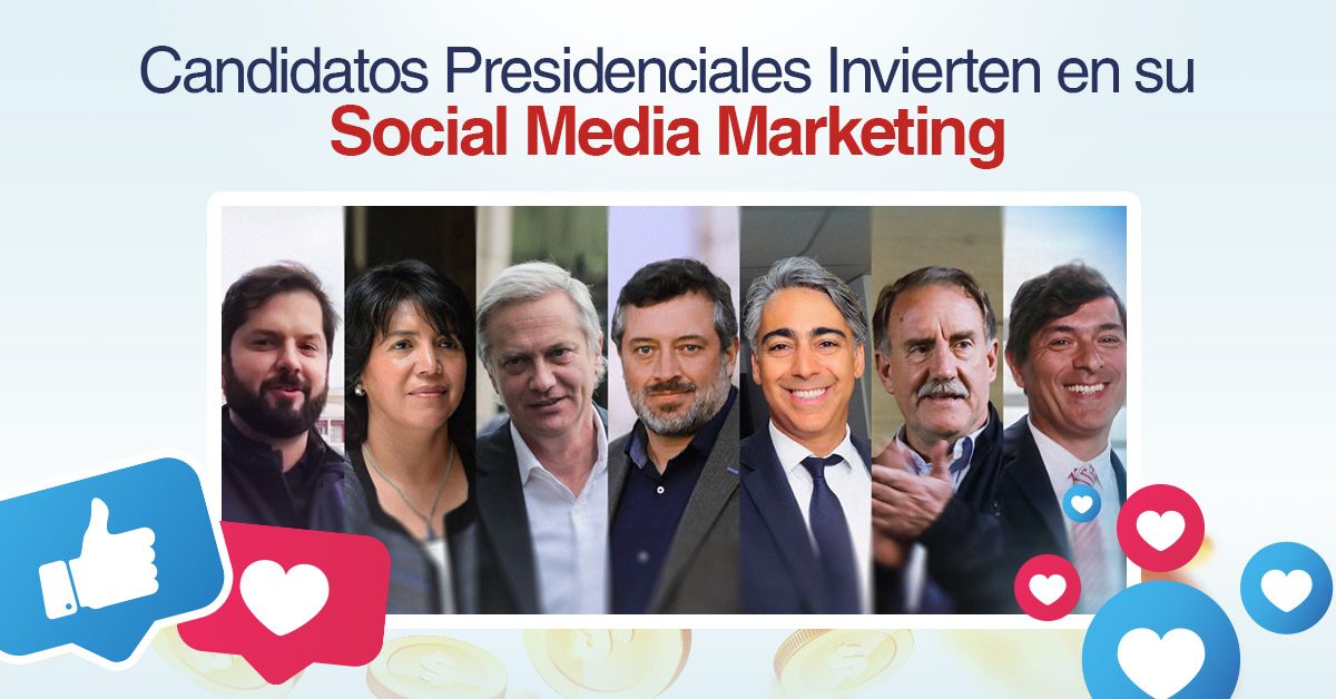 Candidatos Presidenciales Invierten en su Social Media Marketing
