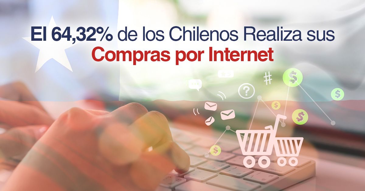 El 64,32% de los Chilenos Realiza sus Compras por Internet