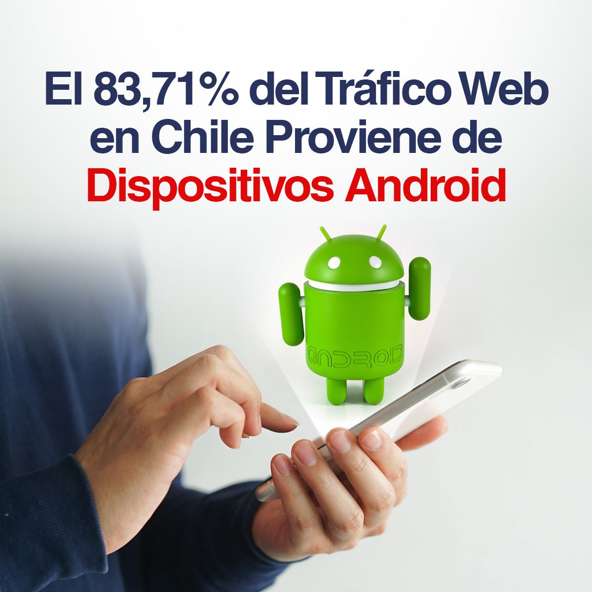 El 83,71% del Tráfico Web en Chile Proviene de Dispositivos Android