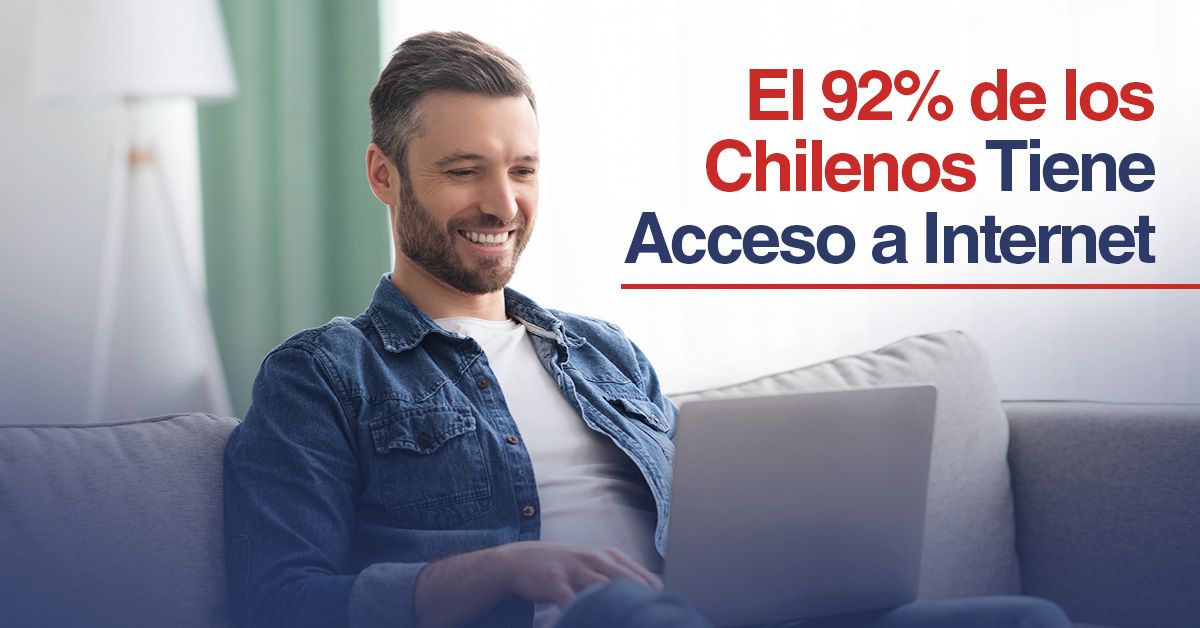 El 92% de los Chilenos Tiene Acceso a Internet