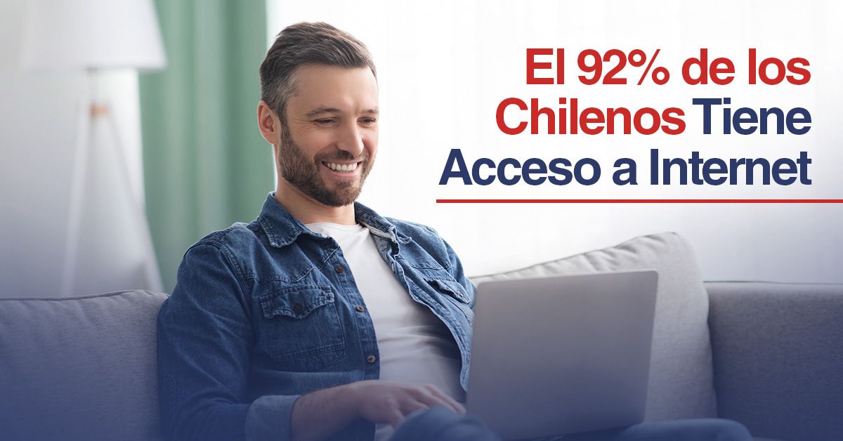 El 92% de los Chilenos Tiene Acceso a Internet