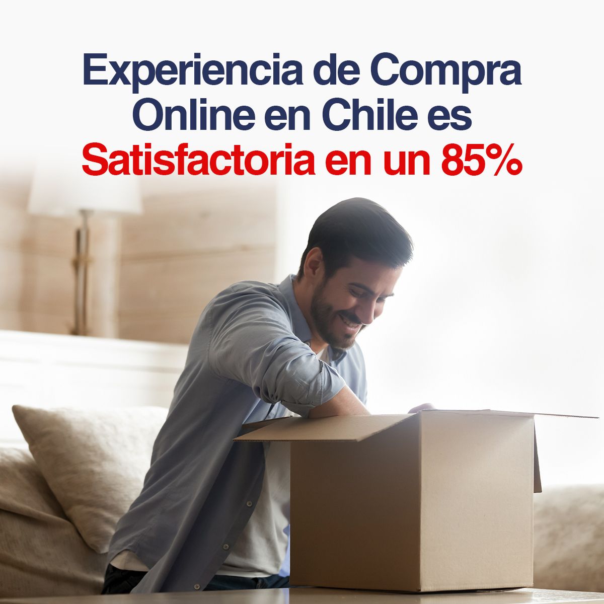 Experiencia de Compra Online en Chile es Satisfactoria en un 85%