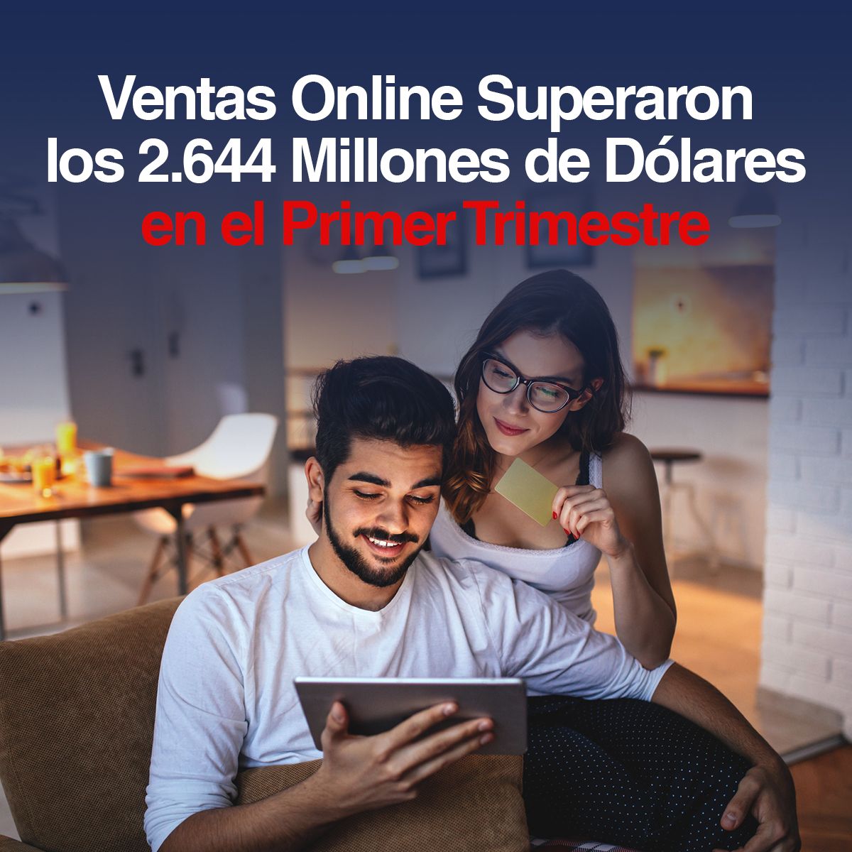 Ventas Online Superaron los 2.644 Millones de Dólares en el Primer Trimestre