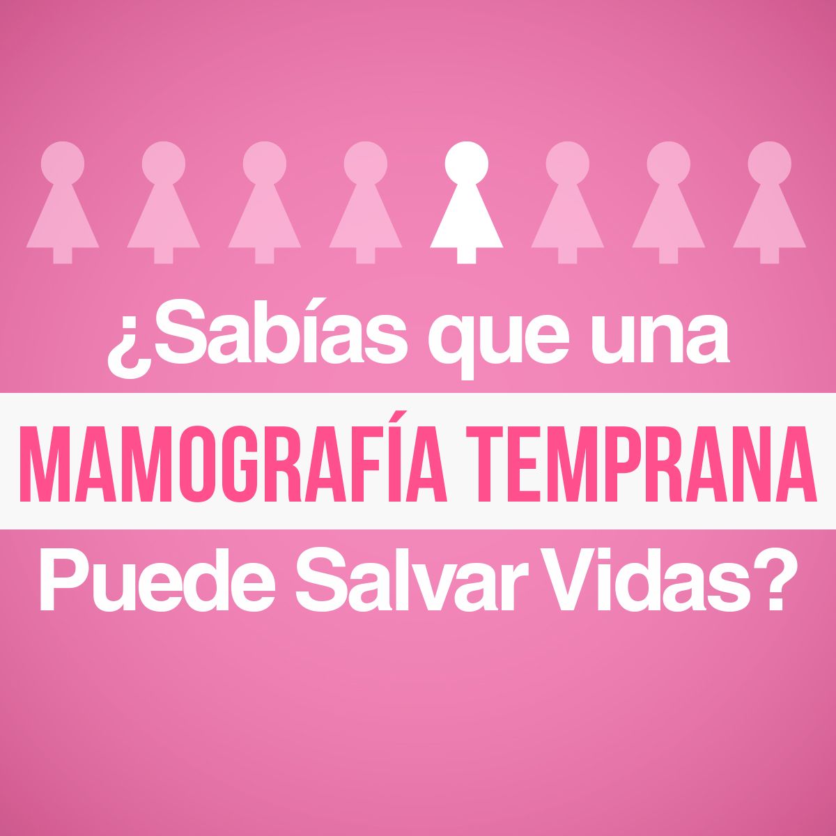 ¿Sabías que una Mamografía Temprana Puede Salvar Vidas?