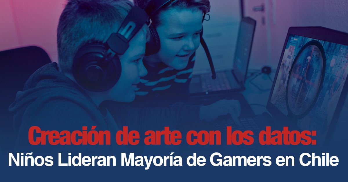 Niños Lideran Mayoría de Gamers en Chile