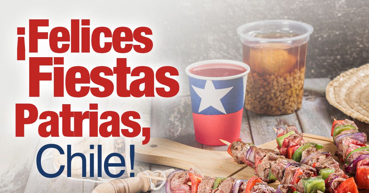 ¡Felices Fiestas Patrias, Chile!