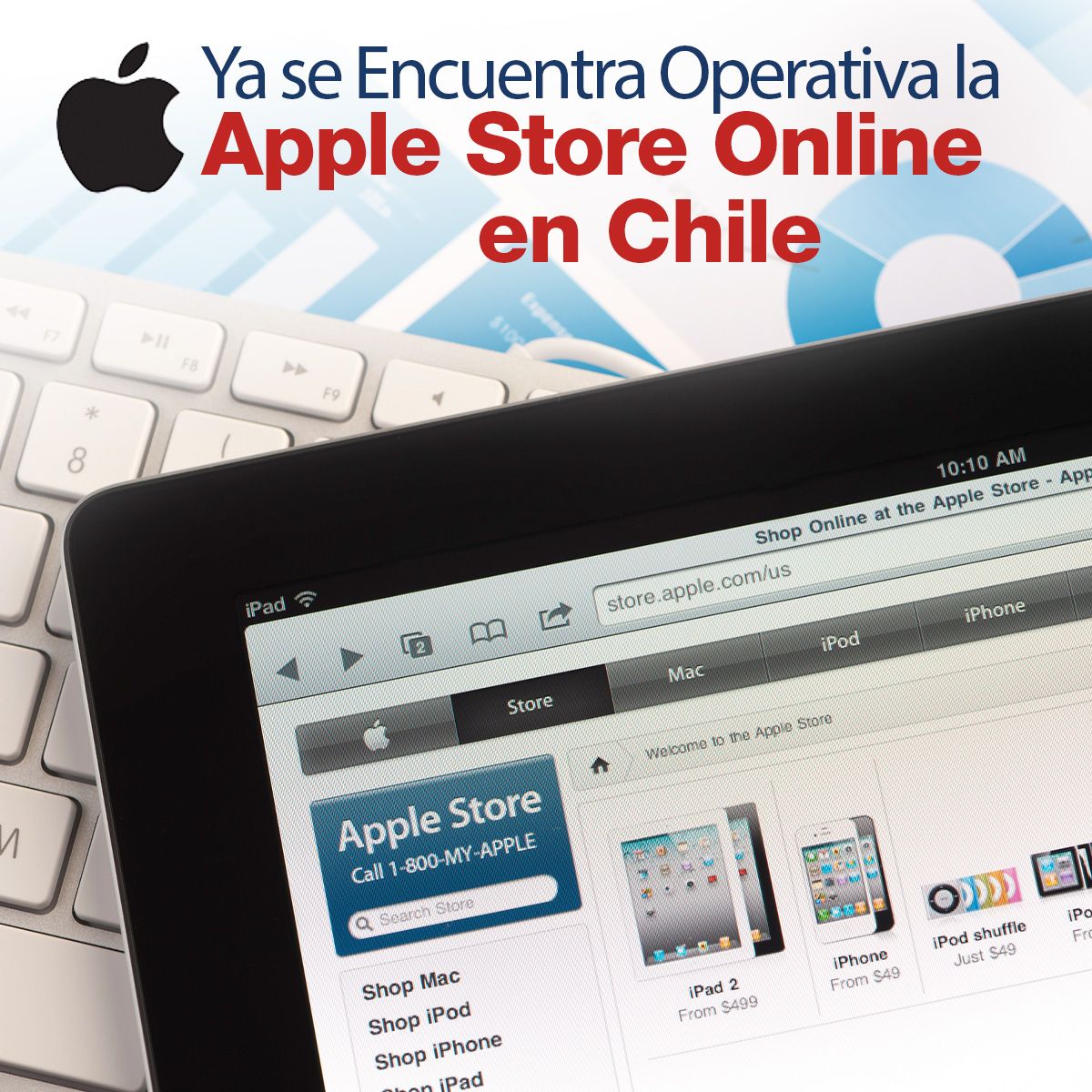 Ya se Encuentra Operativa la Apple Store Online en Chile