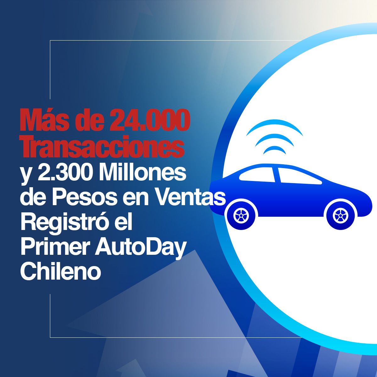 Más de 24.000 Transacciones y 2.300 Millones de Pesos en Ventas Registró el Primer AutoDay Chileno
