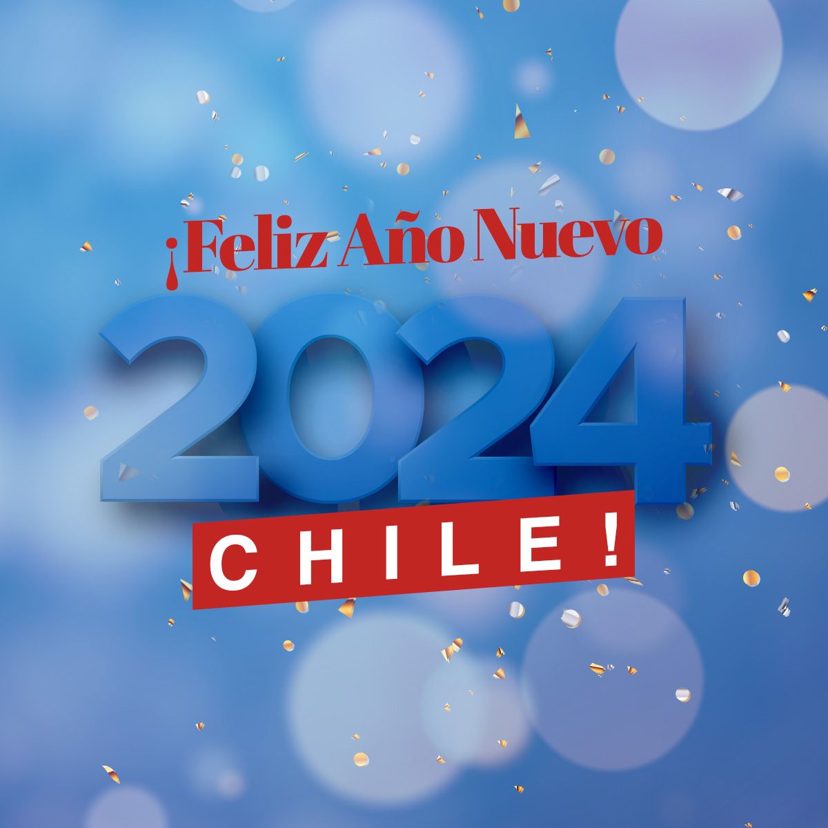¡Feliz Año Nuevo 2024, Chile!