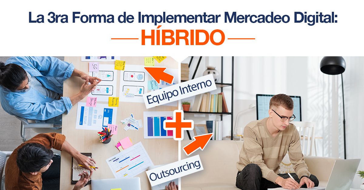 La 3era Forma de Implementar Mercadeo Digital: Híbrido